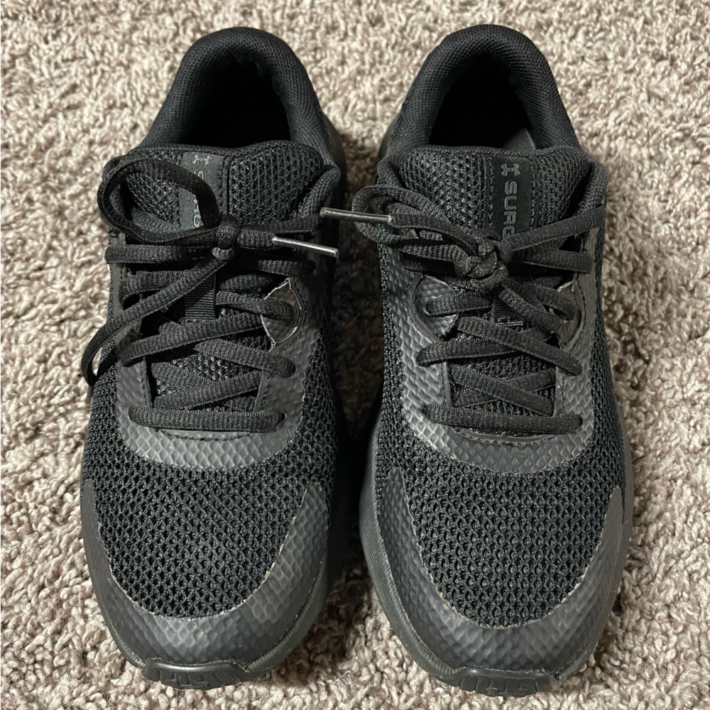 Under Armour Black Sneakers with Breathable Mesh